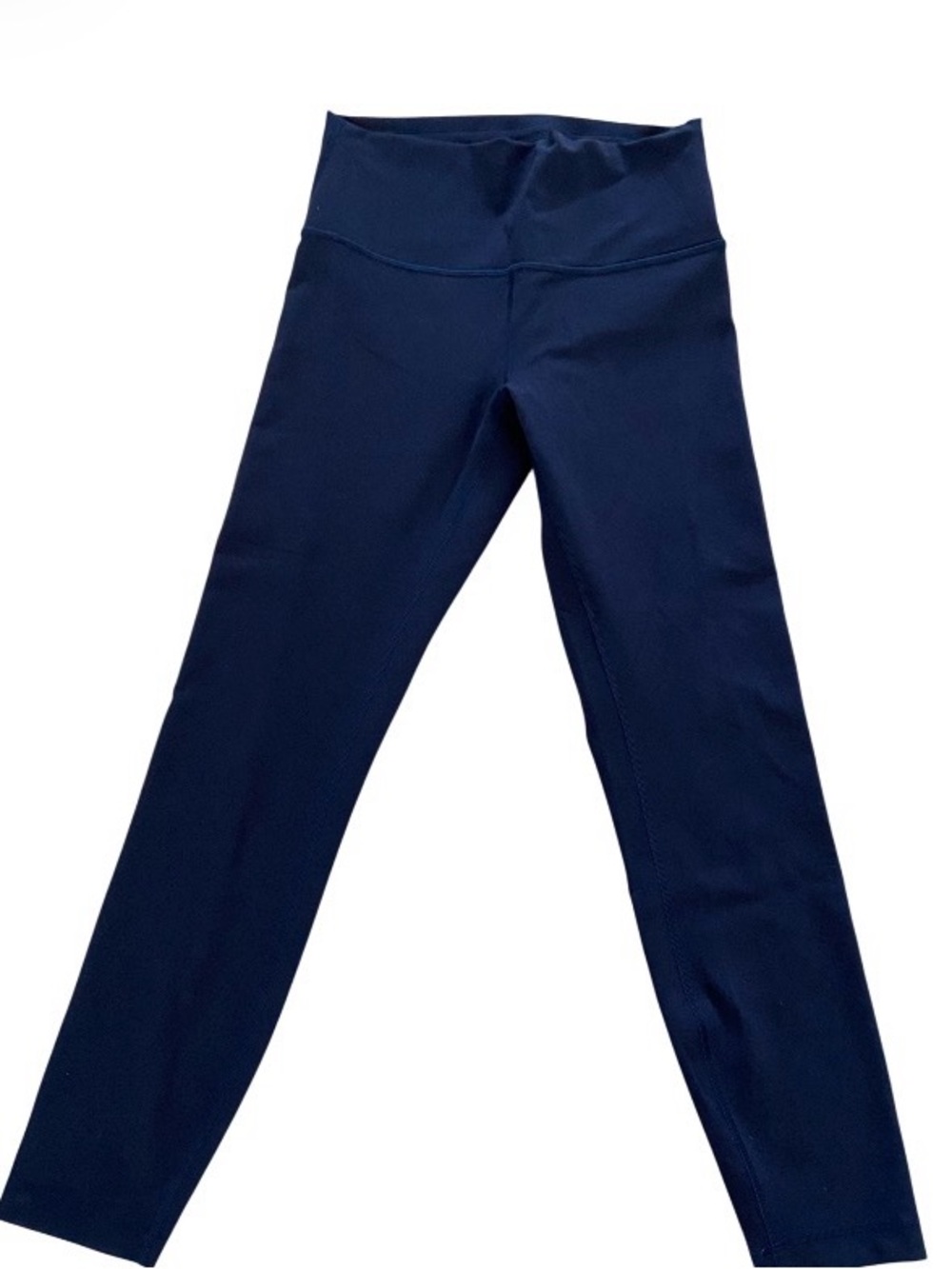 Lululemon Navy High-Waist Leggings size 8, full length no pockets